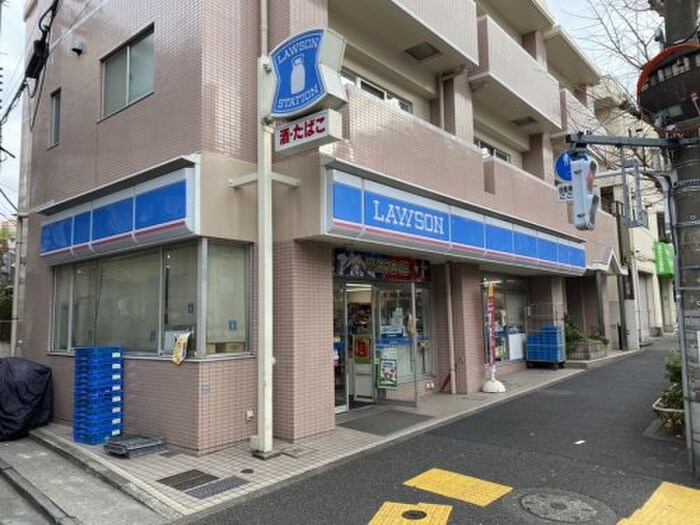 ローソン 池尻三宿通店(コンビニ)まで300m ﾚｲｸﾊﾟﾚｽ