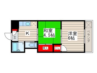 間取図 山形コーポ