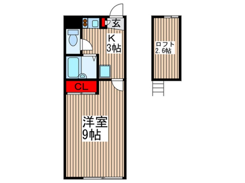 間取図 メインシティガ－デン壱番館