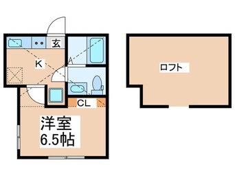 間取図 アザーレ・キュリオス中央林間
