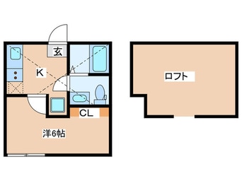 間取図 アザーレ・キュリオス中央林間