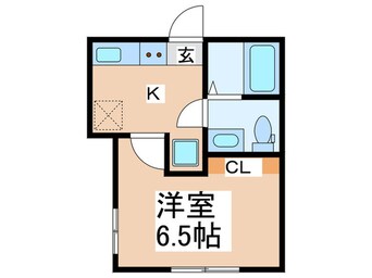 間取図 アザーレ・キュリオス中央林間