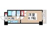 イーストベイ・船橋本町 1Kの間取り