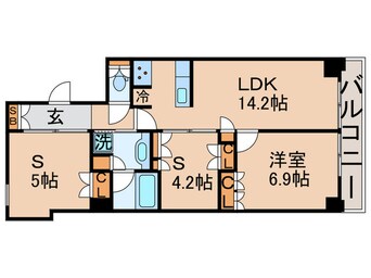 間取図 Brillia ist 東雲ｷｬﾅﾙｺｰﾄ