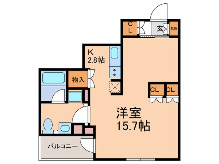 間取図 Brillia ist 東雲ｷｬﾅﾙｺｰﾄ