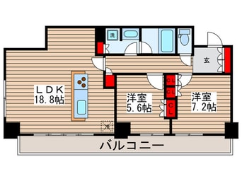 間取図 Brillia ist 東雲ｷｬﾅﾙｺｰﾄ