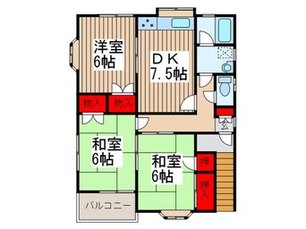 間取図 しゃれ着や館(2F)