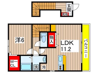 間取図 パインファ－ストＡ