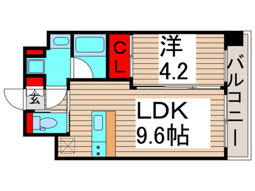 間取図 プレジオ亀有