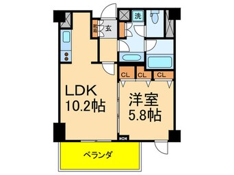 間取図 プライムアーバン用賀