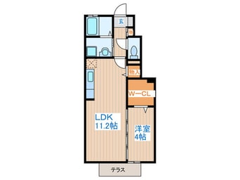 間取図 グランモア千歳烏山