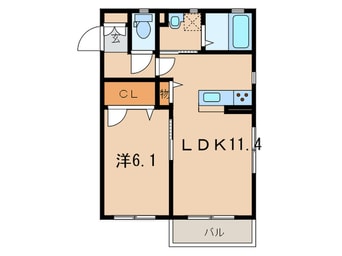 間取図 常楽ハイツ５