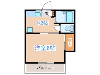 間取図 コスモヤヨイ