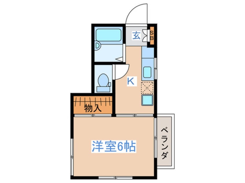 間取図 コスモヤヨイ