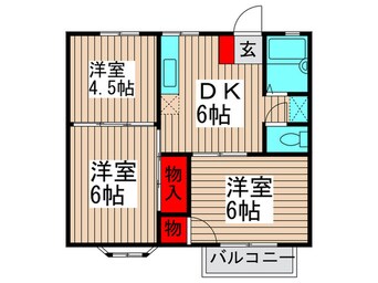 間取図 サンハイツＡ