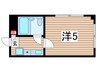 サン・ステイタス 1Rの間取り