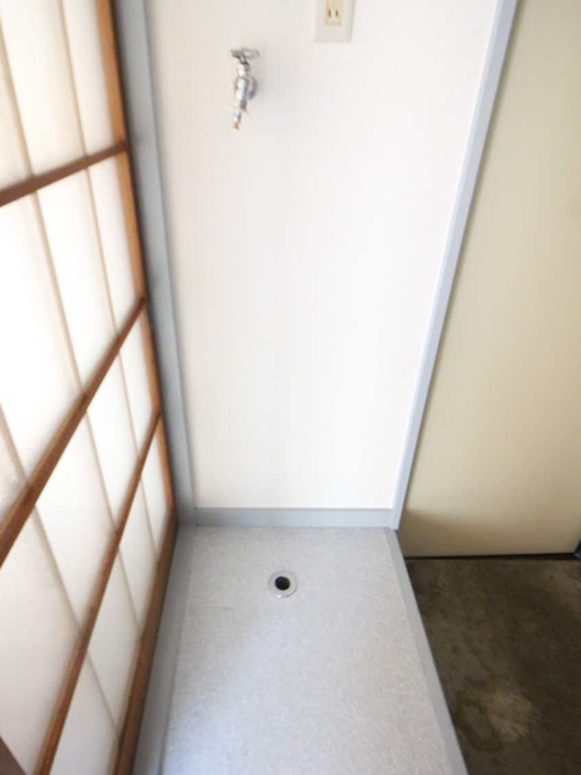 洗濯機置場 光栄ハイツ