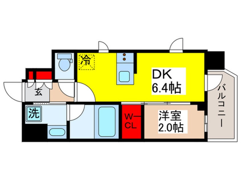 間取図 コンフォリア森下サウス