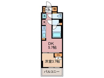 間取図 ドゥーエ横濱鶴見
