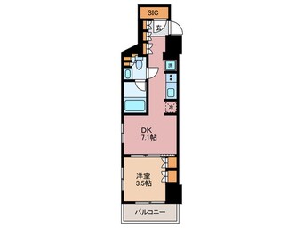 間取図 ドゥーエ横濱鶴見