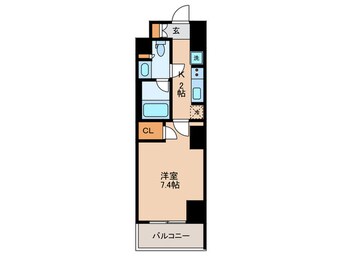 間取図 ドゥーエ横濱鶴見