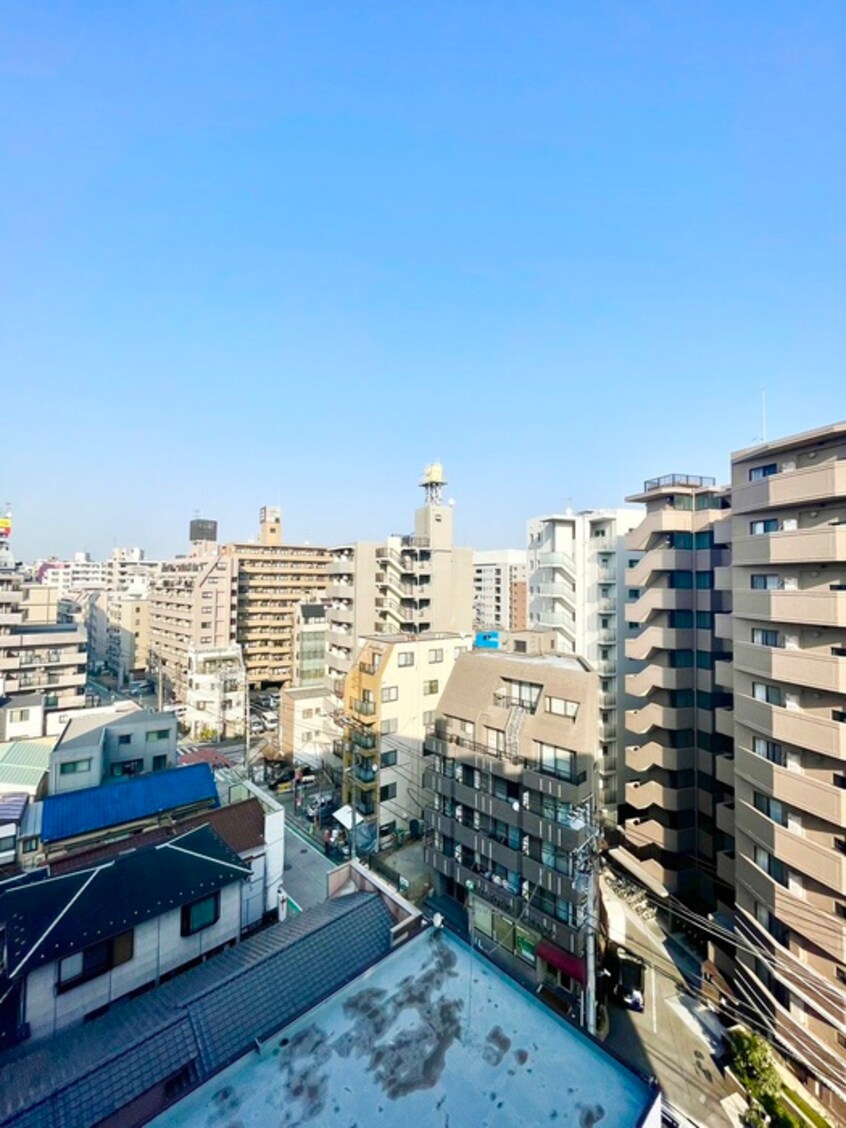 室内からの展望 ドゥーエ横濱鶴見