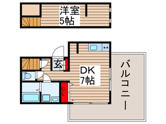 間取図 プリメ南千住