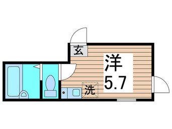 間取図 リブ亀有