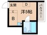 ＴＯＰ ＲＯＯＭ 目黒 1Rの間取り