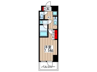間取図 プライマル浅草言問通