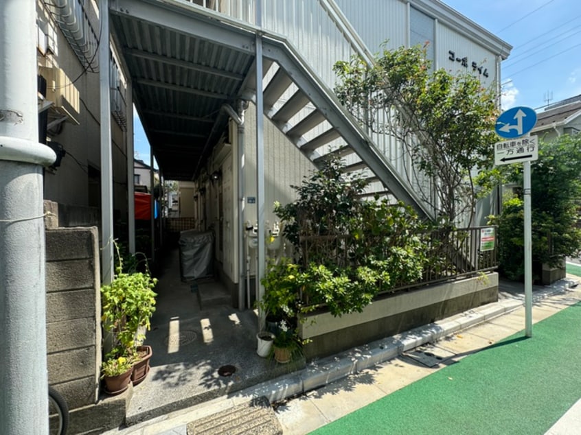 エントランス部分 コーポライム