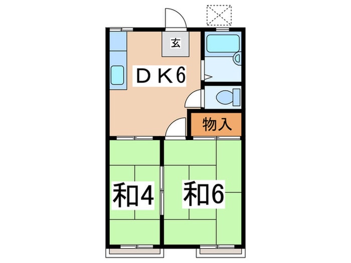 間取り図 東明ハウスⅠ