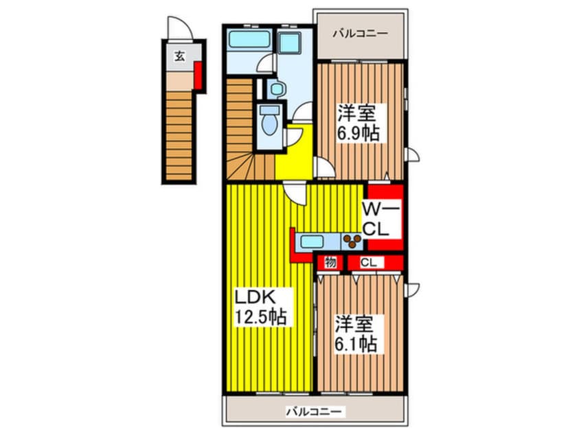 間取図 エターナルアイランド