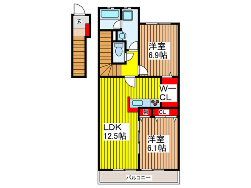 間取図 エターナルアイランド