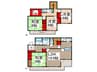 柏原一戸建 4LDK+Sの間取り