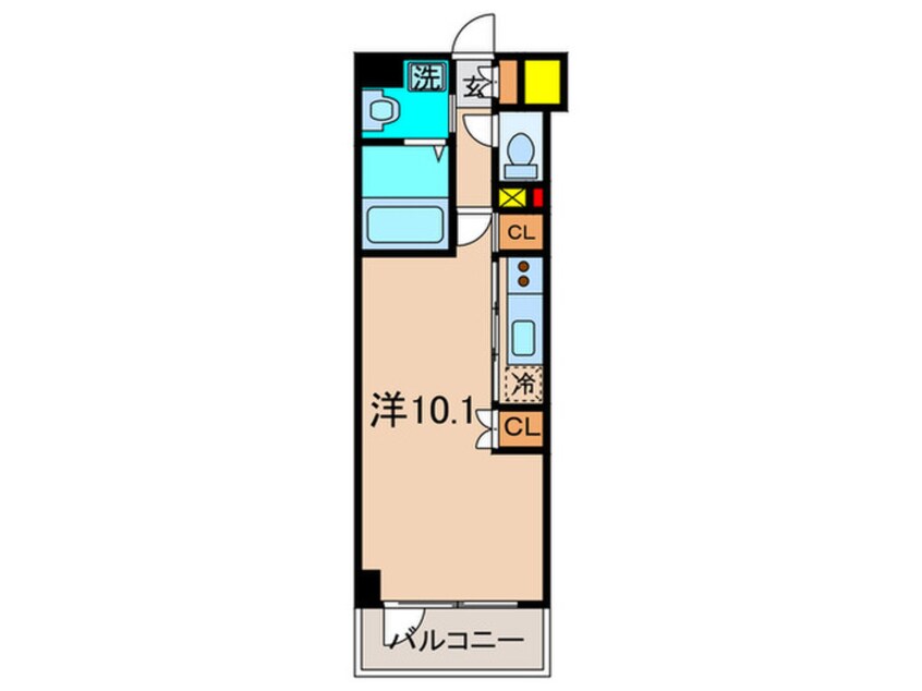 間取図 ＬａｍｅｉｌＭａｅｊｉｍａ