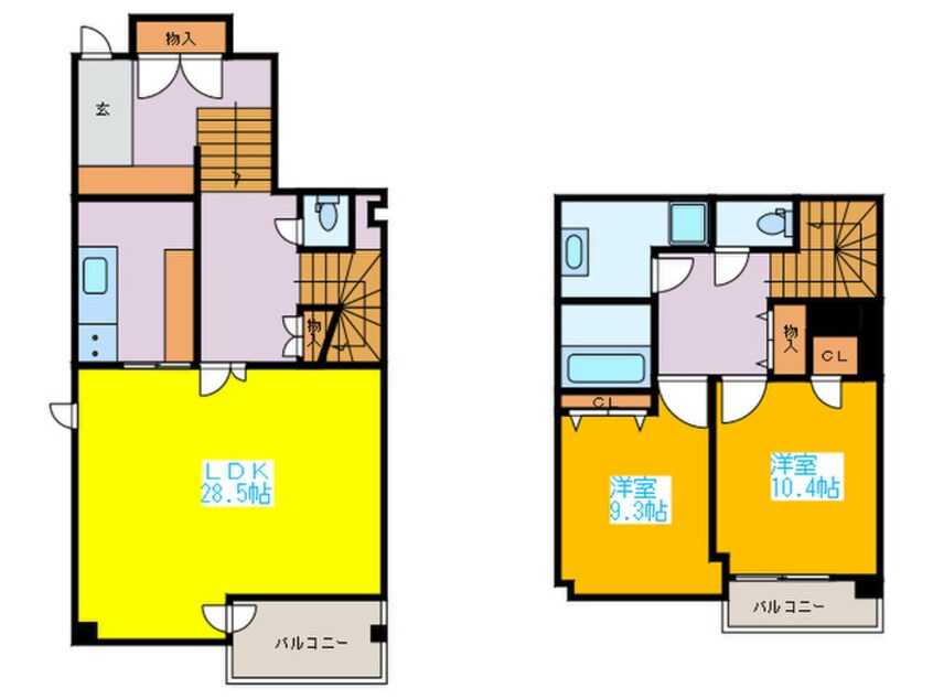 間取図 参宮橋マンション