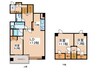 参宮橋マンション 3LDKの間取り