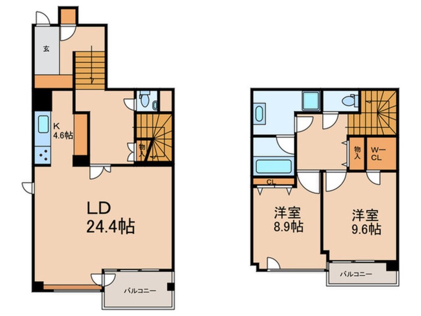 間取図 参宮橋マンション