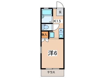 間取図 ルミエ－ルＫ