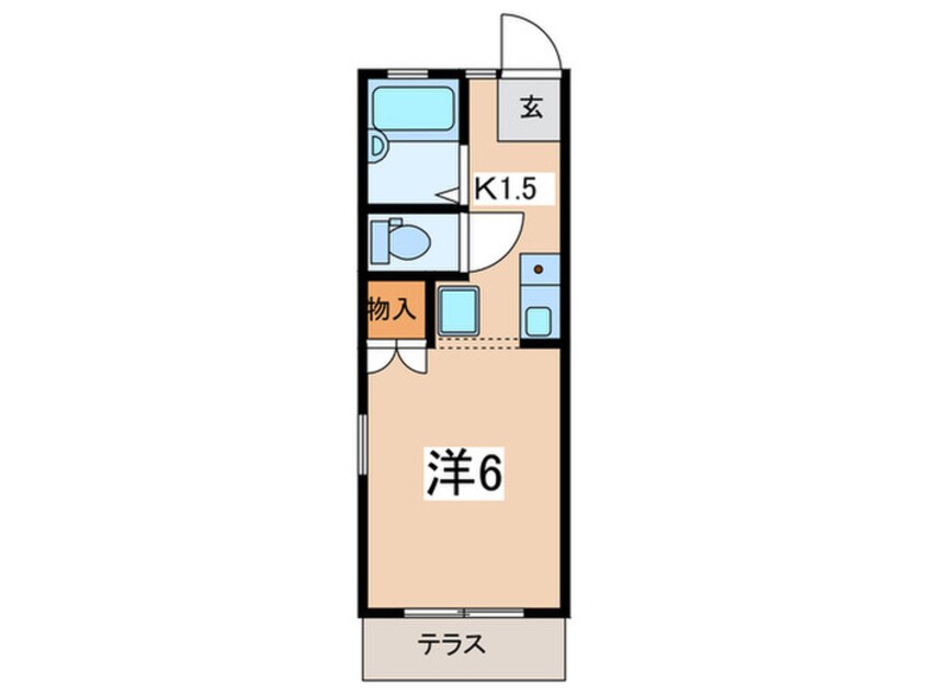 間取図 ルミエ－ルＫ