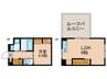 ASTILE高田馬場 1LDKの間取り