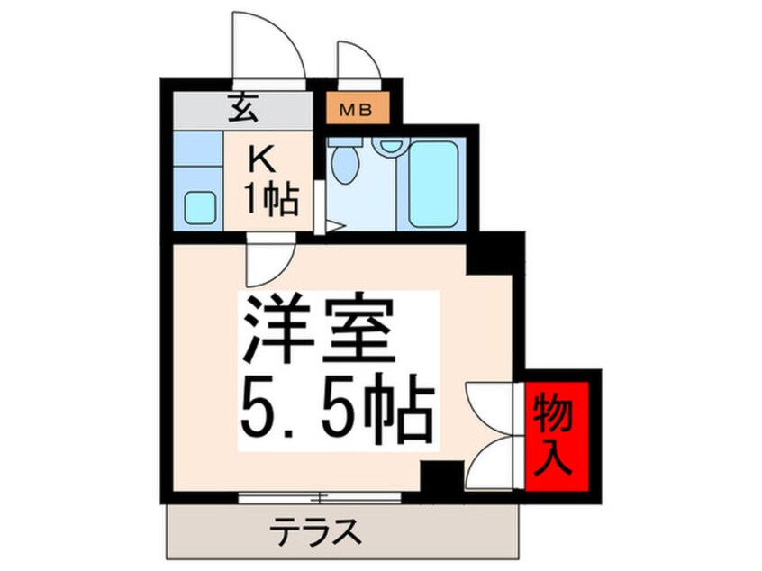 間取図 ハイム栄Ⅱ