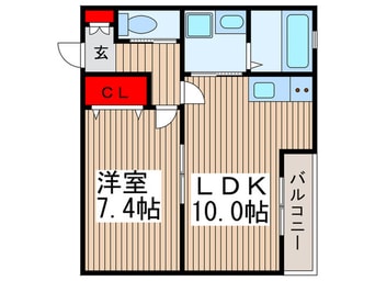 間取図 プレンデ－ル
