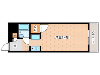 間取図 グリ－ンプラザ東綾瀬Ⅲ(３０５)