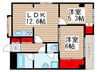 エクセレント瑞江 2LDKの間取り