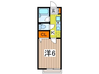 間取図 メゾンコマスヤ