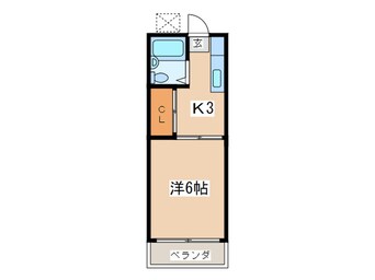 間取図 ハイツユニバースC