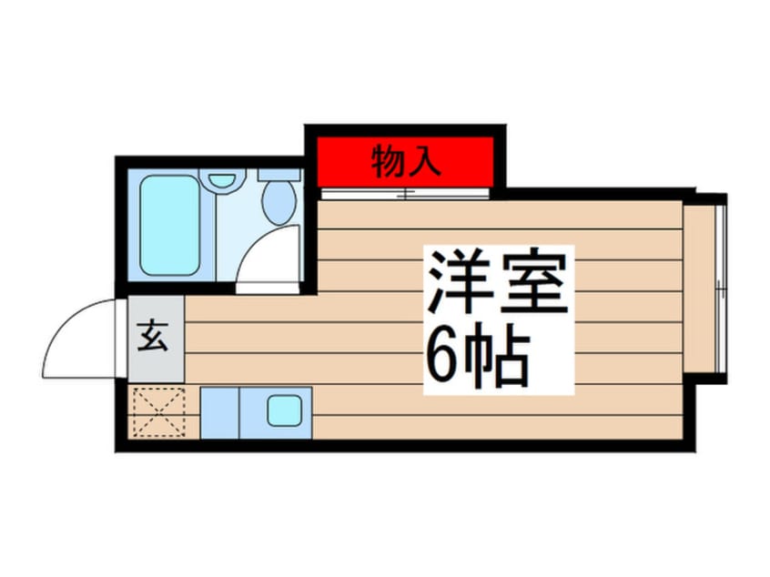 間取図 メイプル小岩