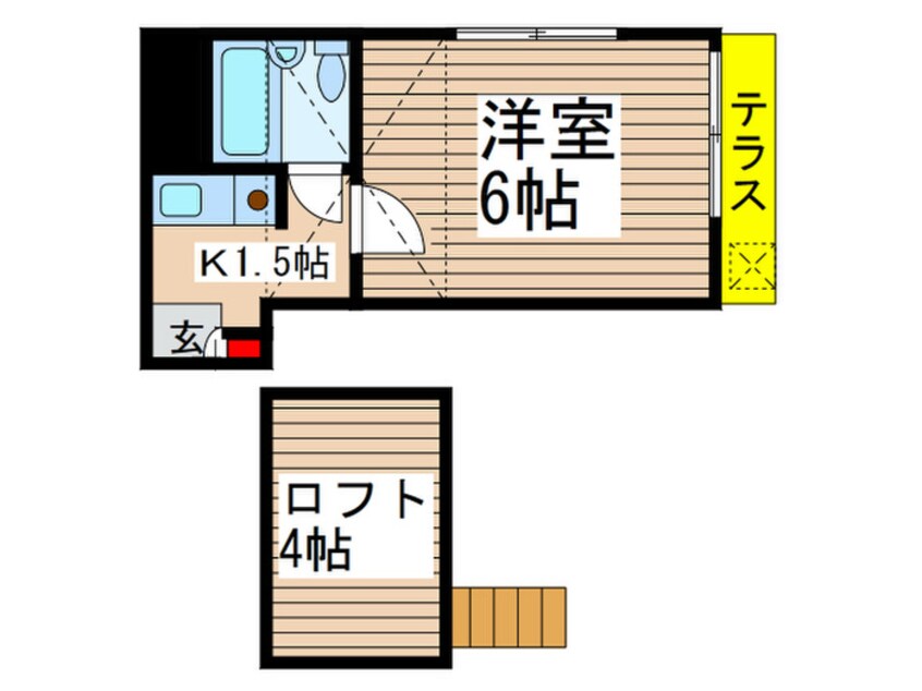 間取図 ジュネパレス八千代第９